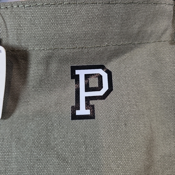 PINK Victoria's Secret Olive Tote Bag - Picture 2 of 9